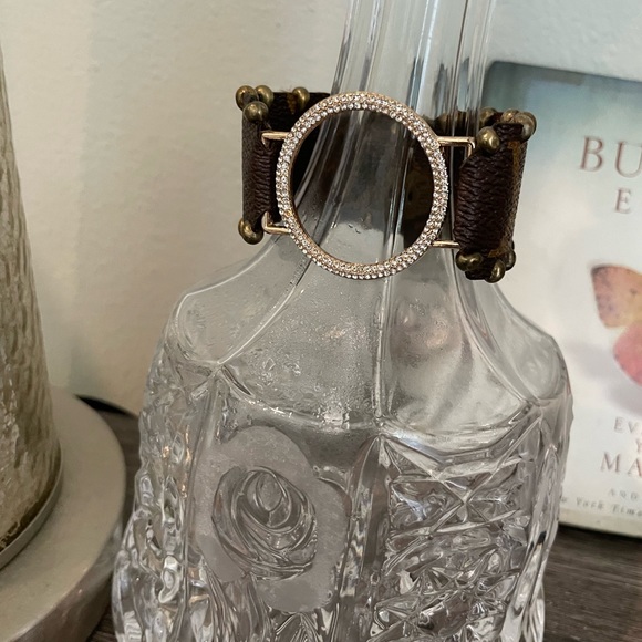 Louis Vuitton - Crystal recycled Cuffs, 8 inches in Length - Picture 1 of 6